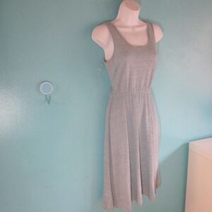 Vintage 1970's Pullover Tank Dress Fits Size XS /S  Trolley Car Union Made USA
